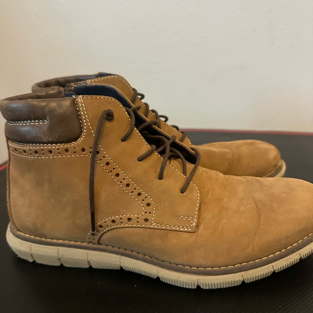 Johnston Murphy Boy's Holden Plain Toe Boot